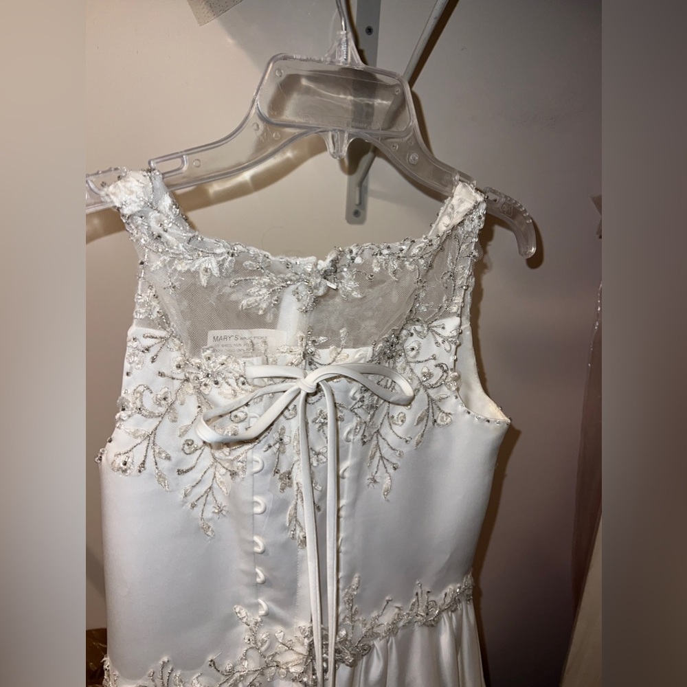 Vintage Kids Bridal Gown Size 12